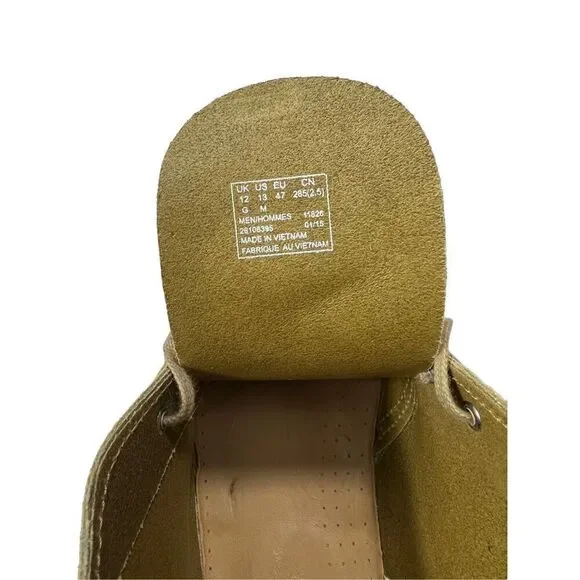 Clarks Original Suede Leather Desert Boots Men’s Size 13